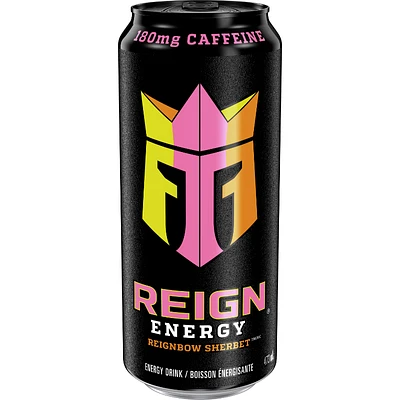 Monster Reign Energy Drink with 180mg Caffeine - Reignbow Sherbet