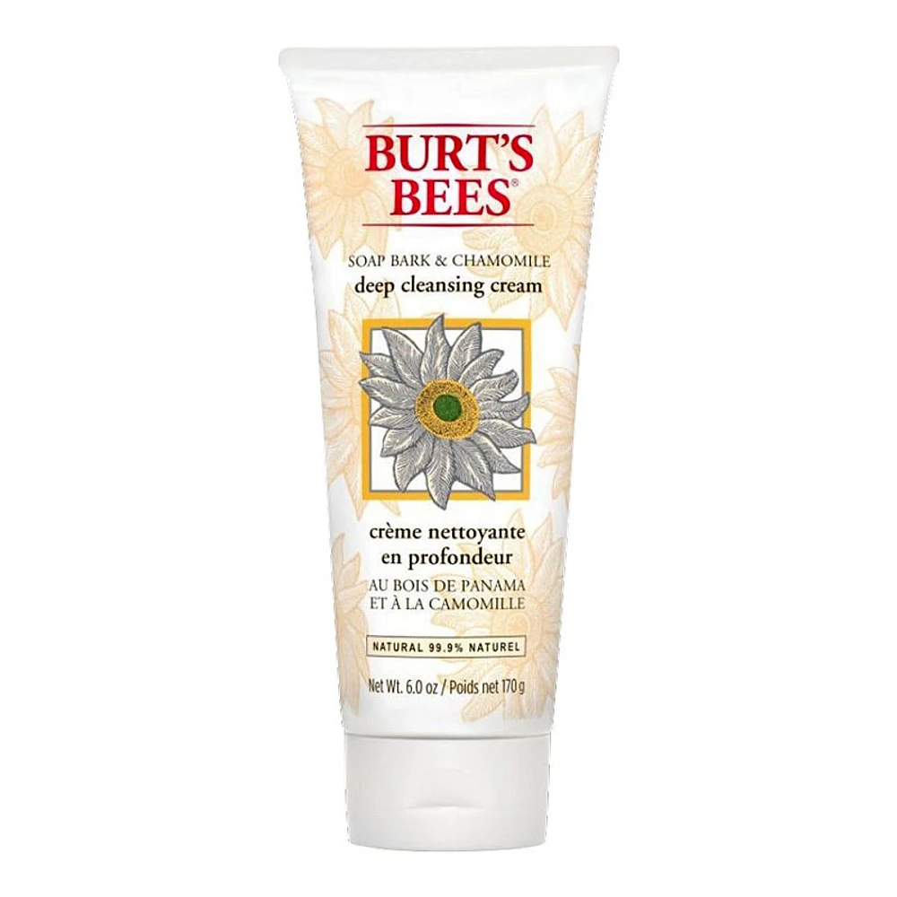 Burt's Bees Soap Bark & Chamomile Deep Cleansing Cream - 170g