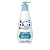 Live Clean Fresh Water Hydrating Shampoo - 750ml