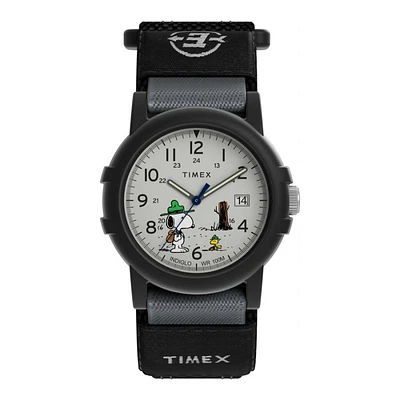 Timex Expedition Peanuts Beagle Scout Wristwatch - Black - TW4B29100GP