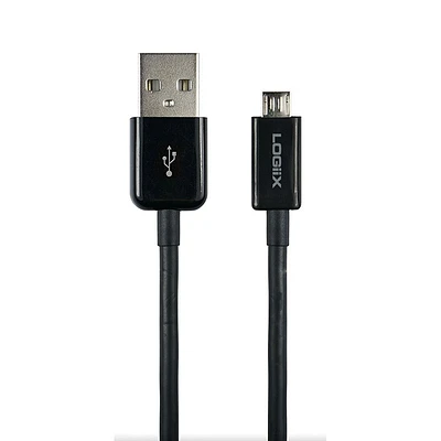 Logiix Sync and Charge Micro USB Cable 1.5M - Black - LGX12147