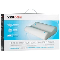 ObusForme Memory Foam Contoured Support Pillow