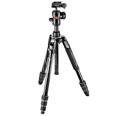 Manfrotto BeFree Advanced Aluminum 4-Section Twist Leg Ball Head Kit - MKBFRTA4BK-BH