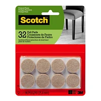 Scotch Felt Pads - Beige - 32's