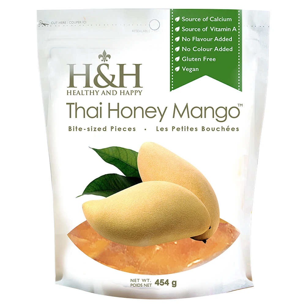 Healthy and Happy Thai Honey Mango Bites - 454g