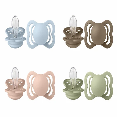 BIBS Supreme Baby Pacifier - Size 1 - Assorted