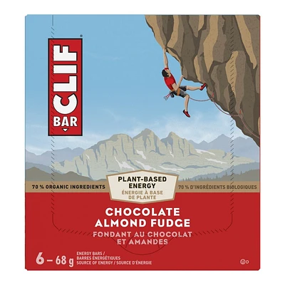 Clif Bar - Chocolate Almond Fudge - 6 x 68g