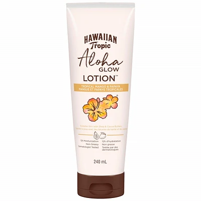 Hawaiian Tropic Aloha Glow Lotion - Tropical Mango and Papaya - 240ml