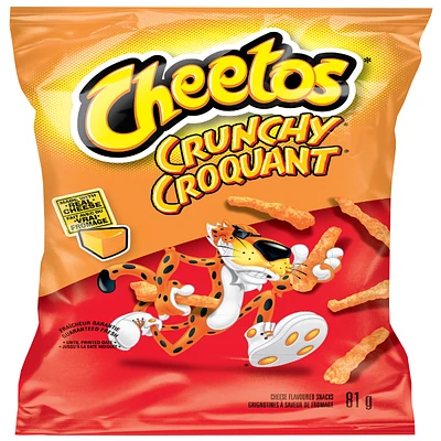 Cheetos Crunchy Snacks - Cheese - 81g