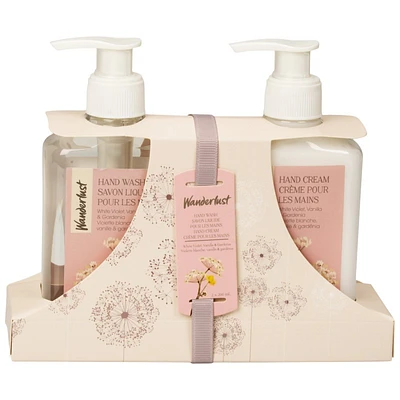 Wanderlust Hand Care Set - White Violet/Vanilla/Gardenia - 2x200ml