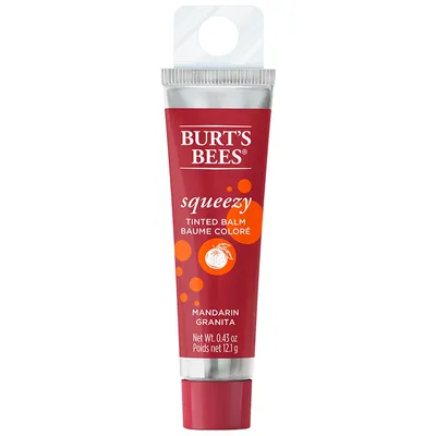 Burt's Bees Squeezy Tinted Lip Balm - Mandarin Granita