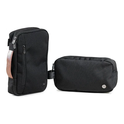 PKG Waterloo Accessory Case - 2pcs - Black