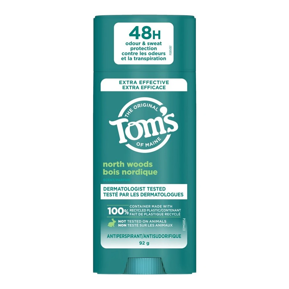 Tom's of Maine Antiperspirant - North Woods - 92g