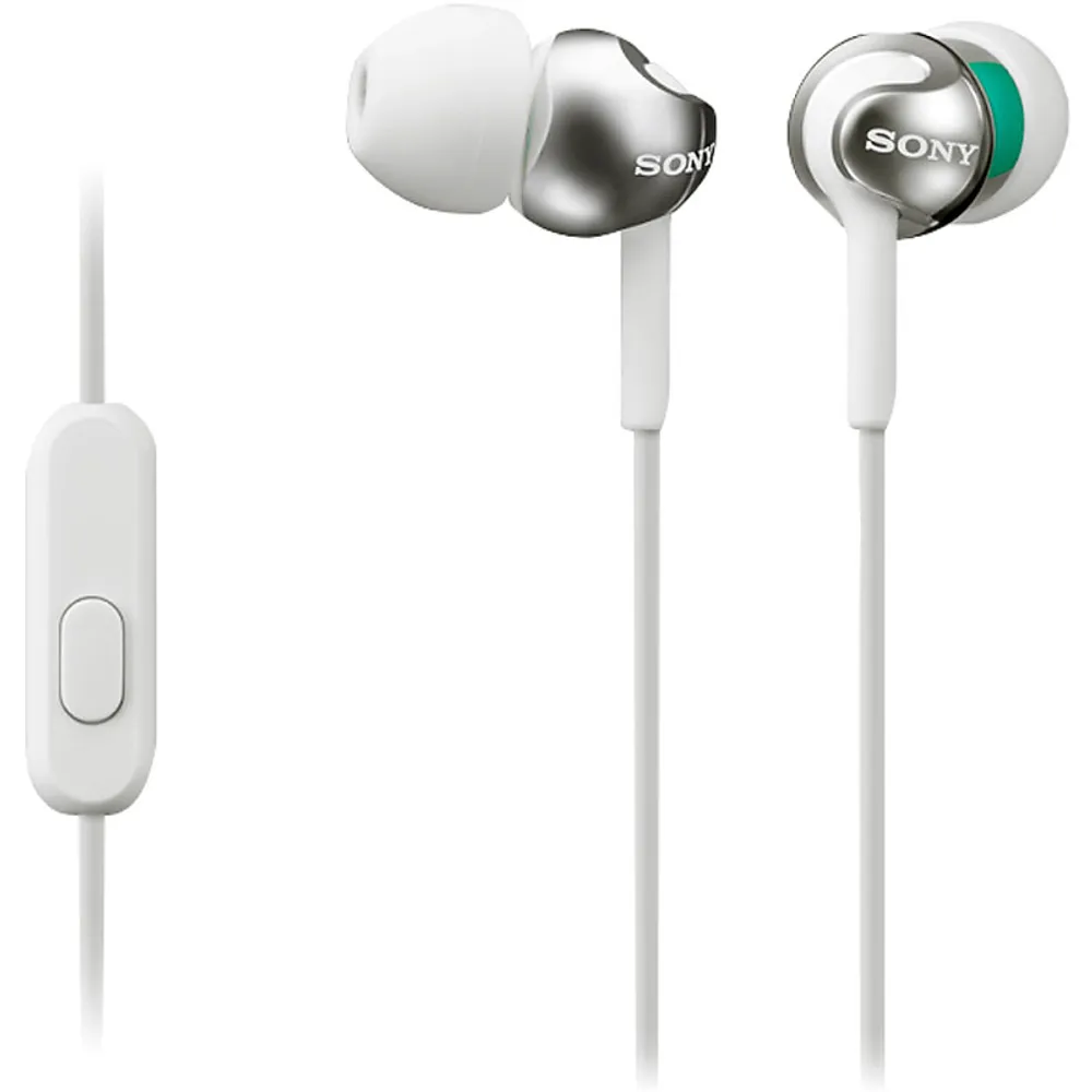 Sony In Ear Headphones - White - MDREX110APW