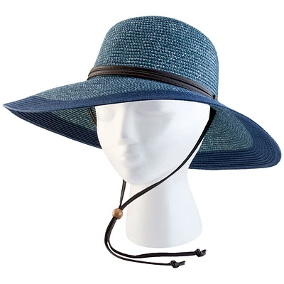 Sloggers Women's Braided Hat - Grey/Blue