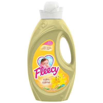 Fleecy Calm Concentrated Fabric Softener - 1.36L / 57 loads