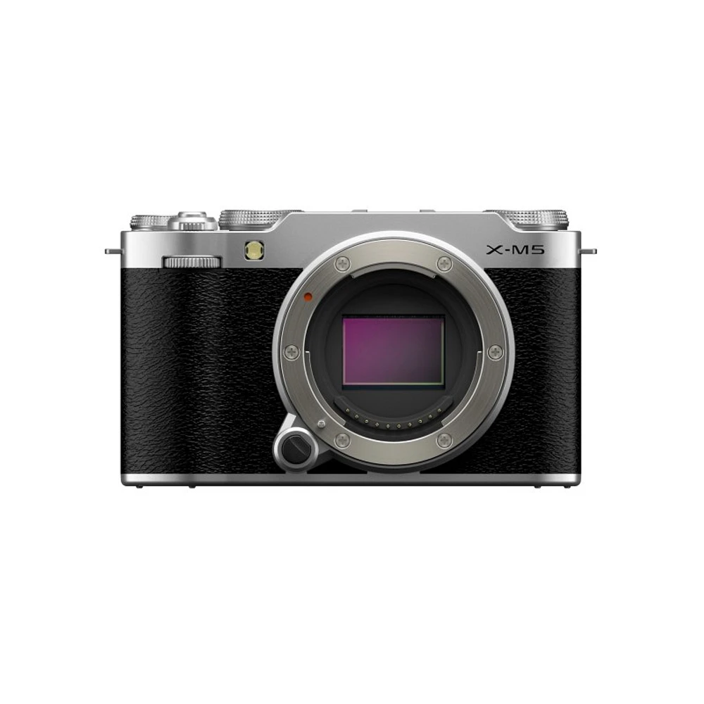 Fujifilm X Series X-M5 Mirrorless Digital Camera - Body Only - Silver - 600024324