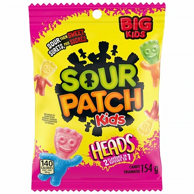 Maynards Sour Patch Kids Candy - Big Heads - 154g