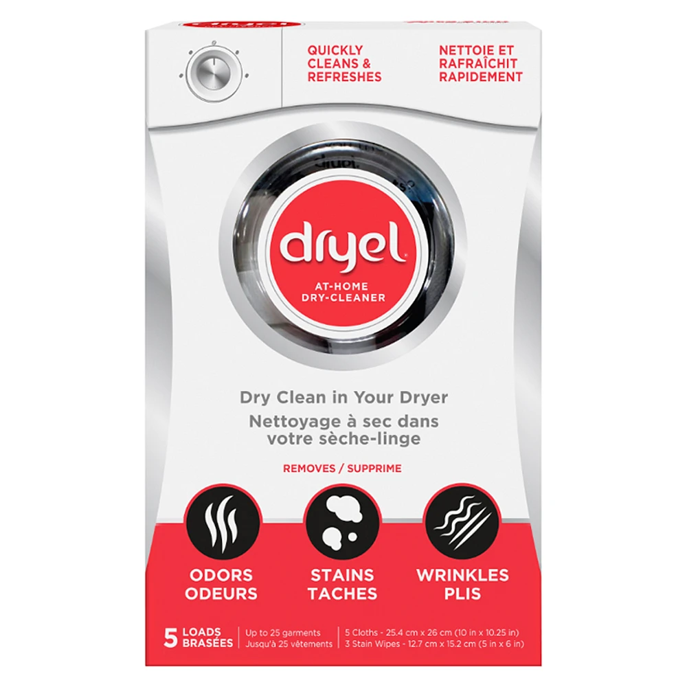 Dryel At-Home Dry Cleaner - 5 Cloths