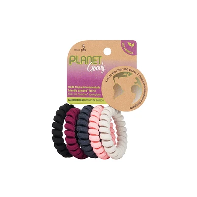Goody Planet Bamboo Coils - Assorted Colours - 5's