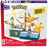 Mega Pokemon Construction Pikachu Evolution Set