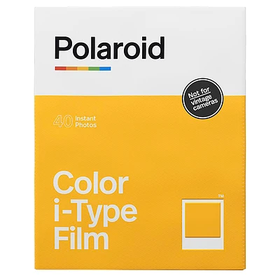 Polaroid Colour i-Type Colour Instant Film 5 Pack - 40 Exposures - PRD006010