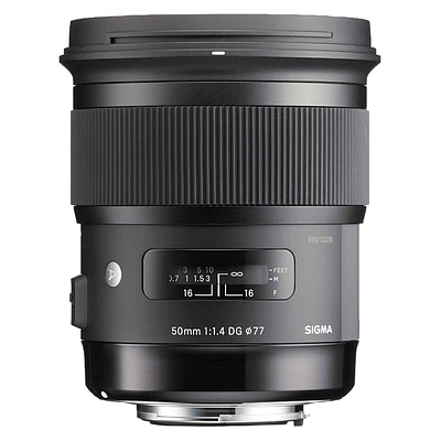 Sigma Art 50mm F1.4 DG HSC Lens for Nikon - A50DGHN