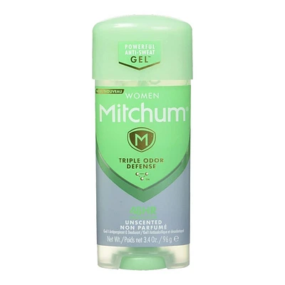 Mitchum Women's Advanced Gel Unscented Anti-Perspirant and Deodorant - 96g