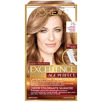 L'Oreal Excellence Age Perfect Creme Colour - 7G Dark Soft Golden Blonde