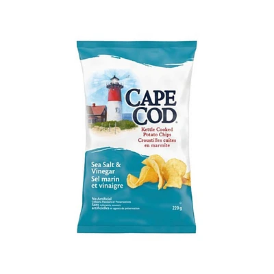 Cape Cod Potato Chips - Sea Salt & Vinegar - 220g