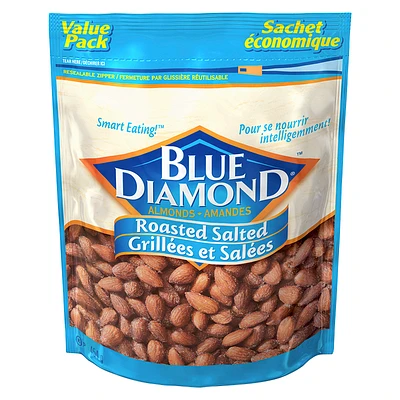 Blue Diamond Almonds - Roasted Salted - 454g