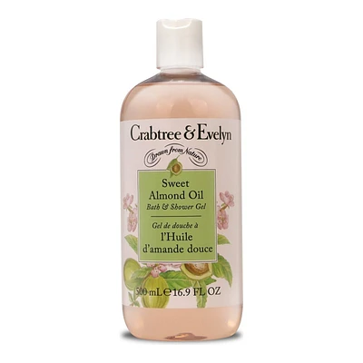 Crabtree & Evelyn Bath & Shower Gel - Sweet Almond Oil - 500ml