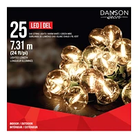 Danson Decor LED String Lights - Warm White - 7.31m - 25 Lights