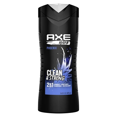 Axe Phoenix 2 in 1 Shampoo + Conditioner - Crushed Mint & Rosemary - 473ml