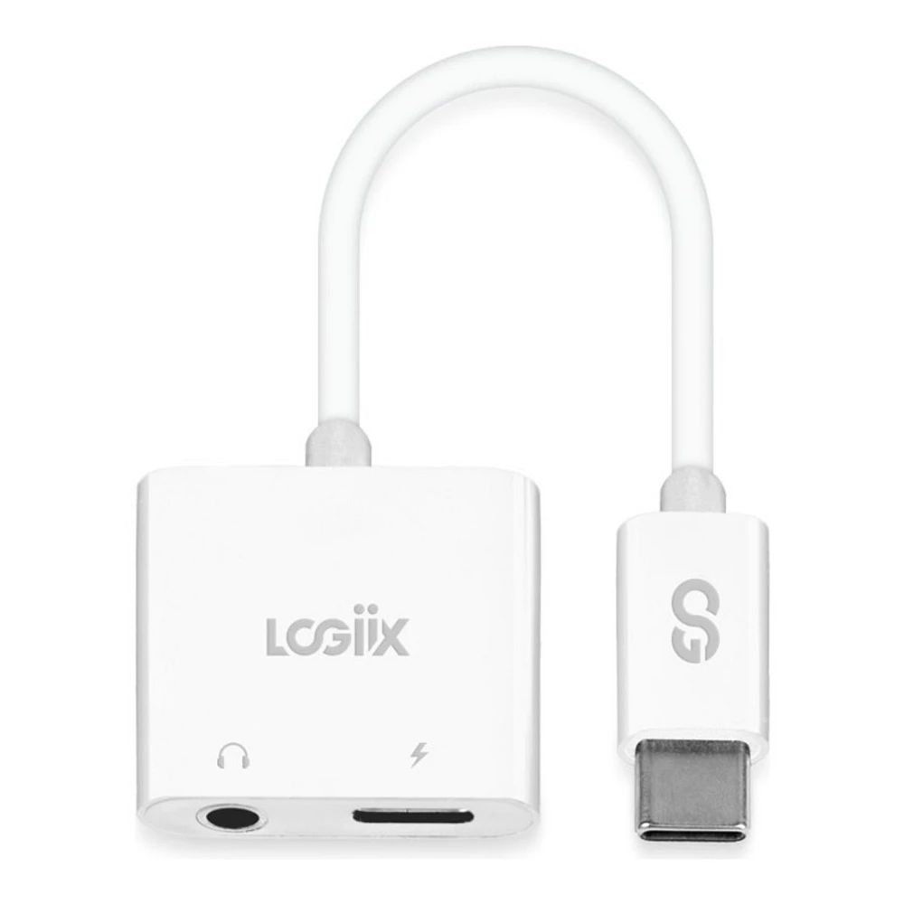 Logiix USB-C to USB-C and 3.5mm Headphone Jack Adapter - LGX-13704