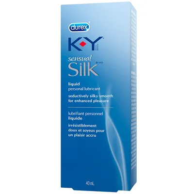 K-Y® Sensual Silk Liquid Personal Lubricant - 40ml 