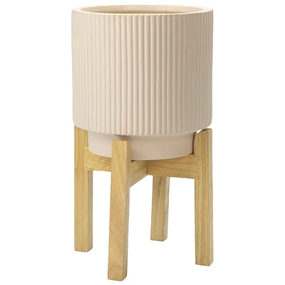 Collection by London Drugs Plant Pot - Beige