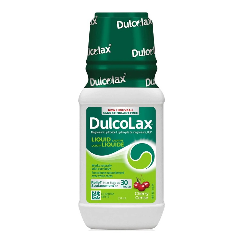 Dulcolax Liquid Laxative - Cherry - 354ml