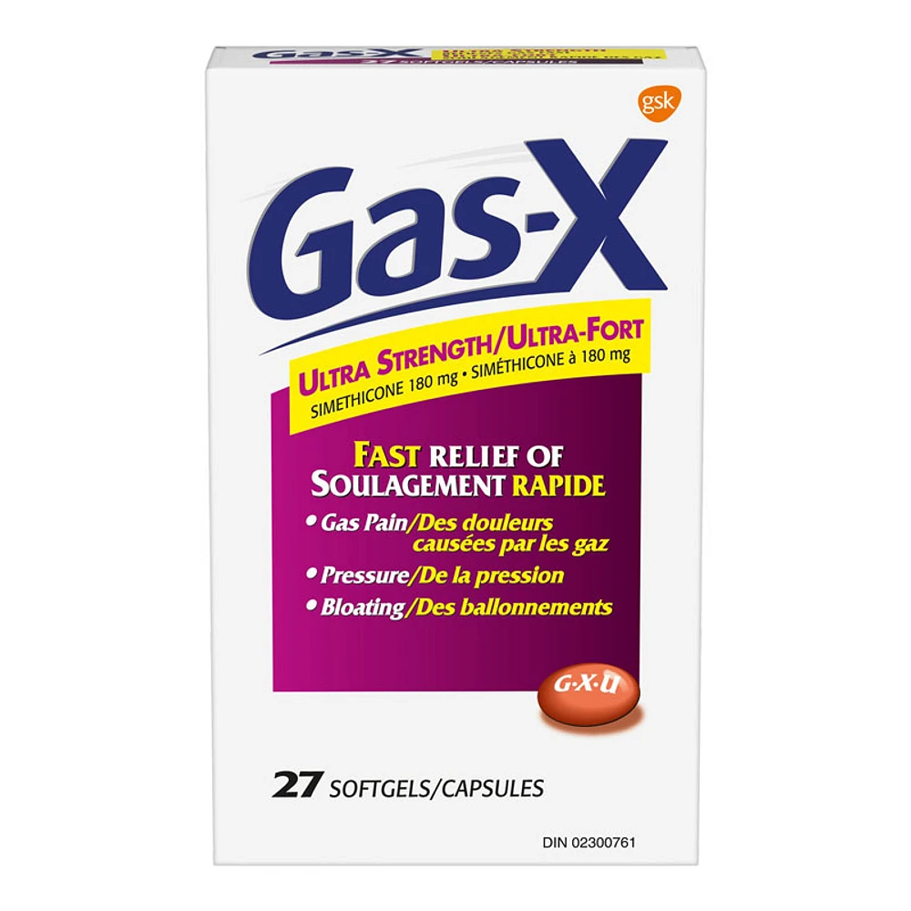 Gas-X - Ultra Strength - 27 softgels