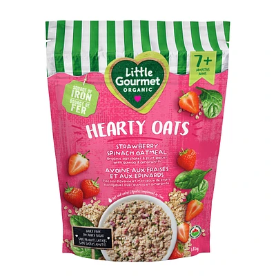 Baby Gourmet Hearty Bowls - Strawberry Spinach Oatmeal - 180g