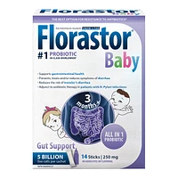 Florastor Baby Probiotics - 14's - 250mg