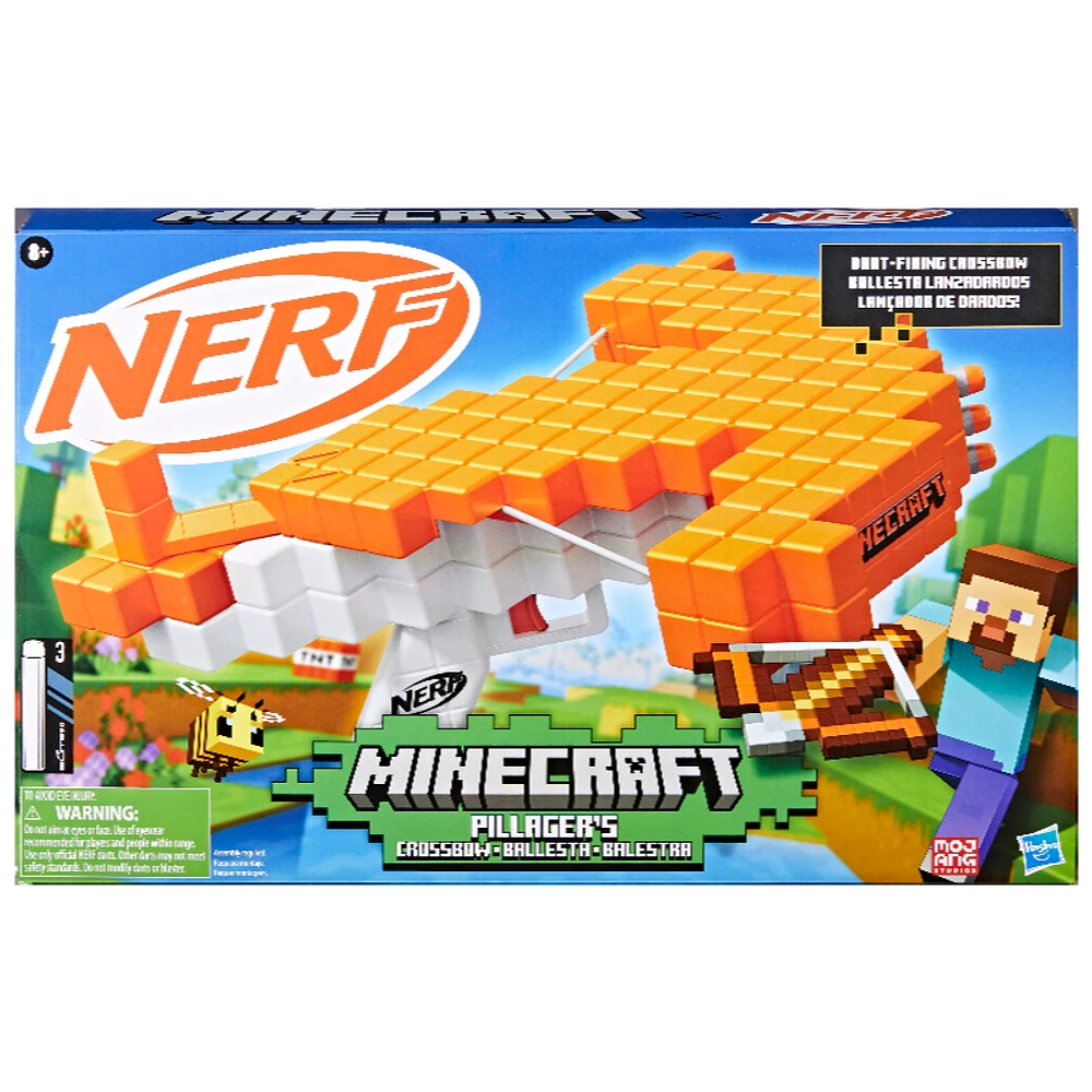Nerf Minecraft Crossbow