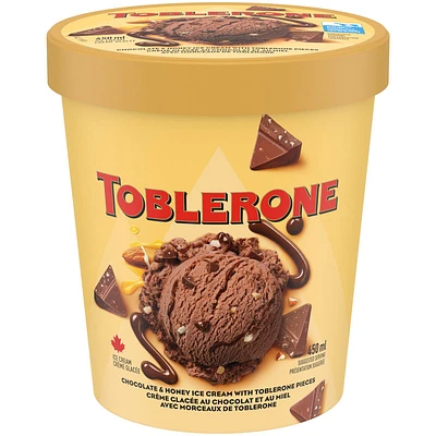 Toblerone Chocolate & Honey Ice Cream - 450ml