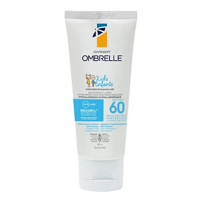 Garnier Ombrelle Kids Wet N Protect Sunscreen - SPF 60 - 90ml