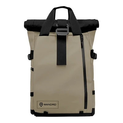 WANDRD ALL-NEW PRVKE Tarpaulin/1680D Ballistic Nylon Backpack for Camera with Lenses/Notebook - 21 Litres - Yuma Tan