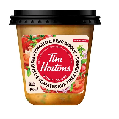 Tim Hortons Tomato and Herb Bisque Soup - 400ml