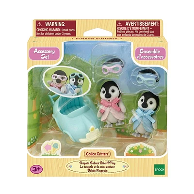 Calico Critters Penguin Babies Ride N Play