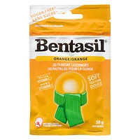 Bentasil Lozenges Soft Texture - Orange - 20s