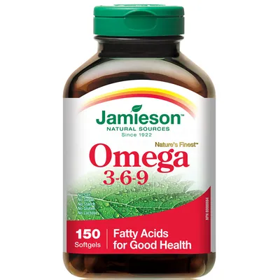 Jamieson Omega 3-6-9 1,200 mg
