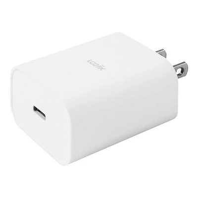 LOGiiX Power Cube 30 USB-C Wall Charger - White - LGX-13258